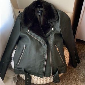 Leather jacket